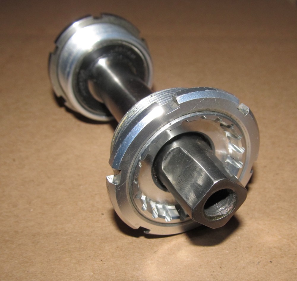 Titanium Spindle Bottom Bracket English Thread 107mm spindle