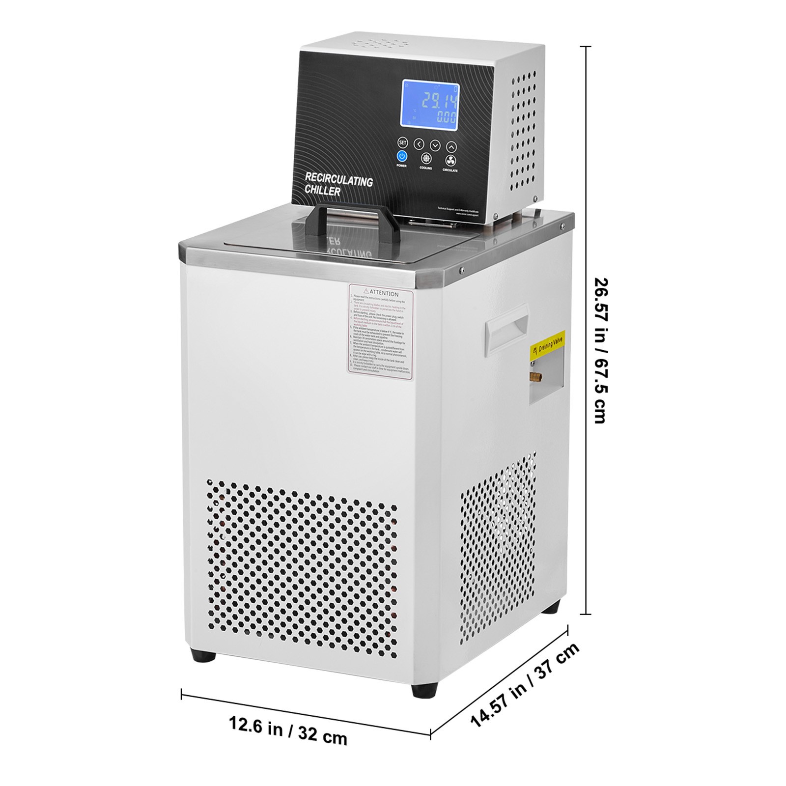 Laboratory Chiller Circulator 6L Lab Recirculating Chiller -4°F-212°F