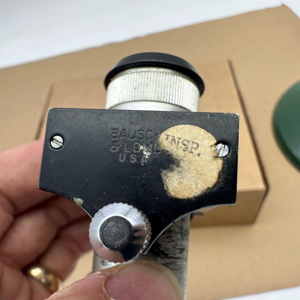 Bausch & Lomb B&L Microscope FILAR Eyepiece Micrometer Objective Module