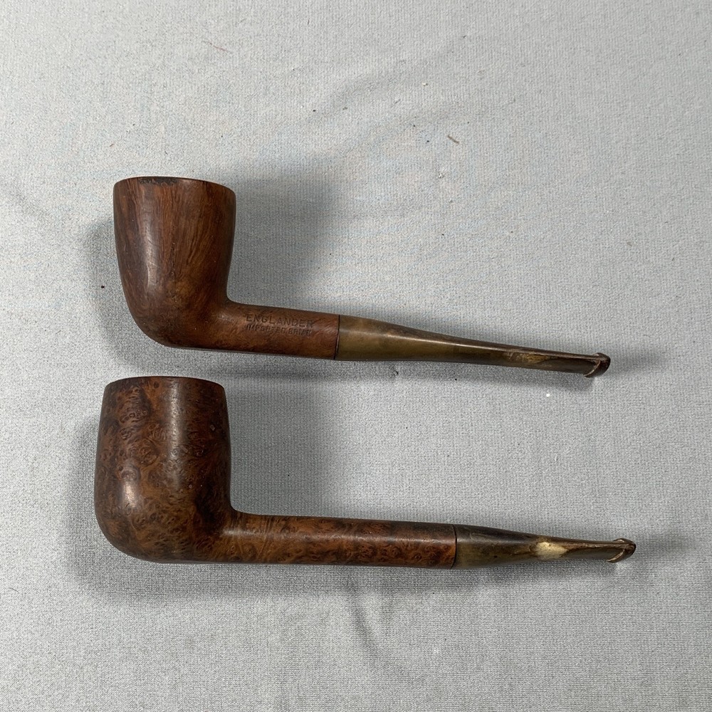 2 Englander Imported Briar Pipes
