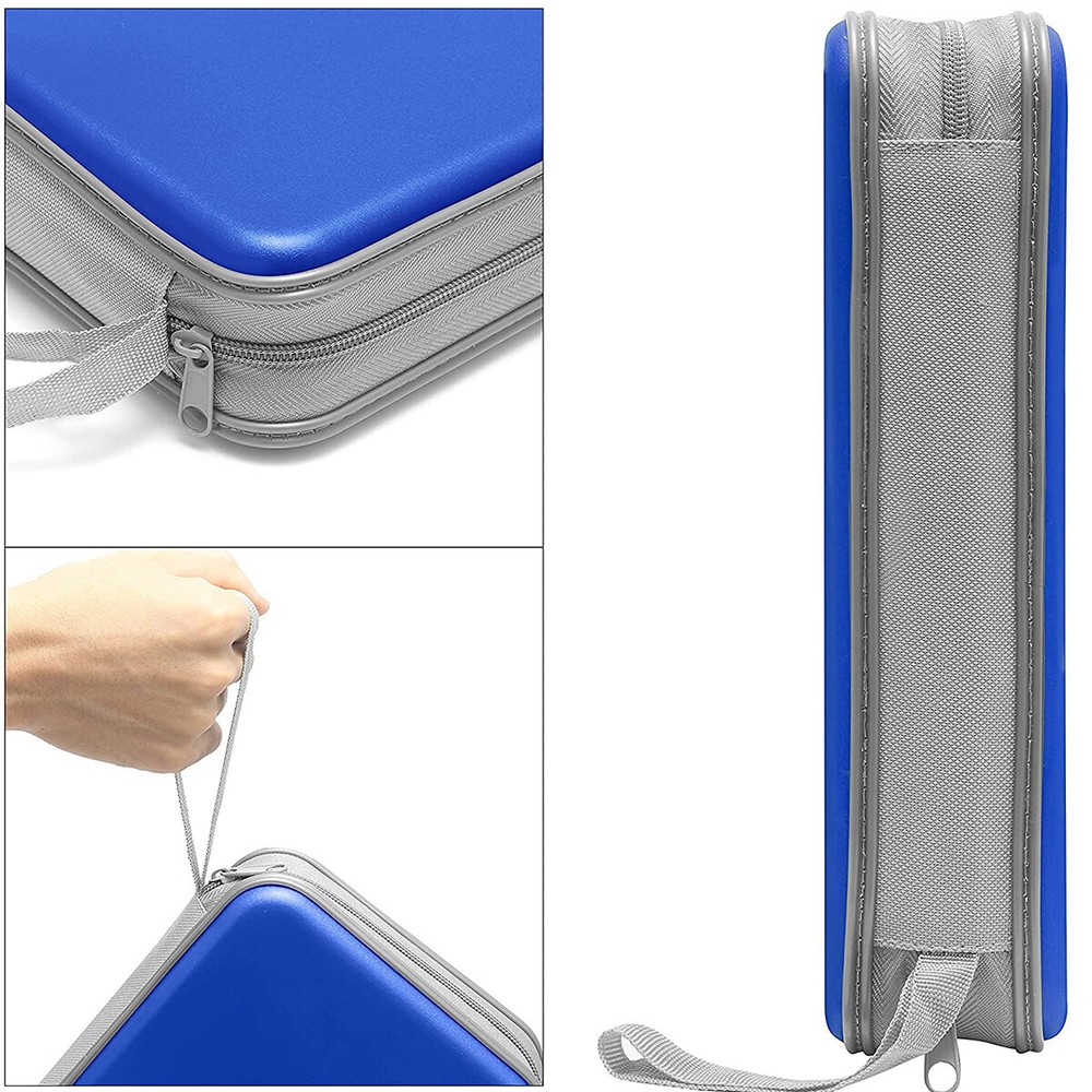 DVD Case 72 Capacity CD Case Portable Storage Plastic DVD CD Organizer for Car