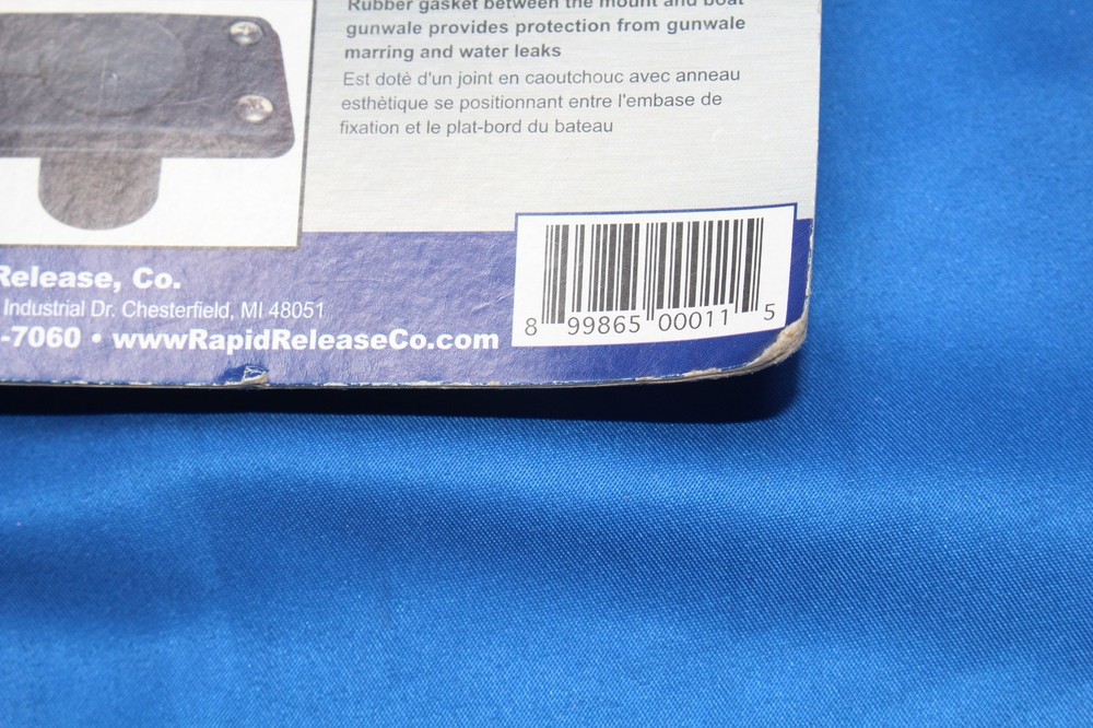 Rapid Release Brand, Breakaway FishRod Holder Socket for Flush Mount