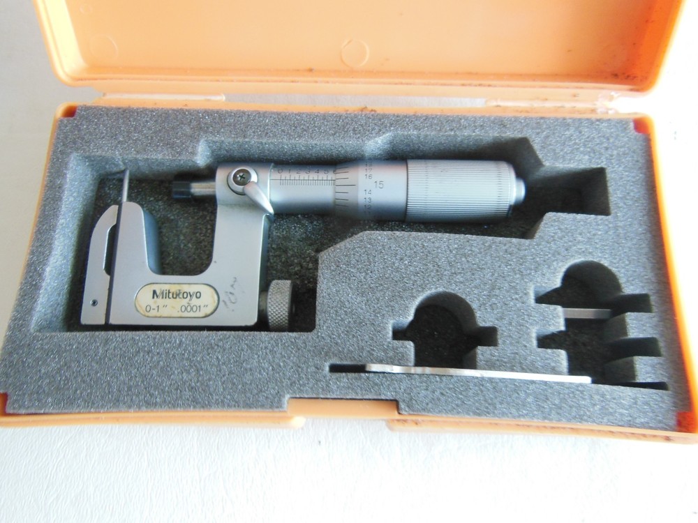 Mitutoyo 117-107 Interchangeable Anvil Micrometer
