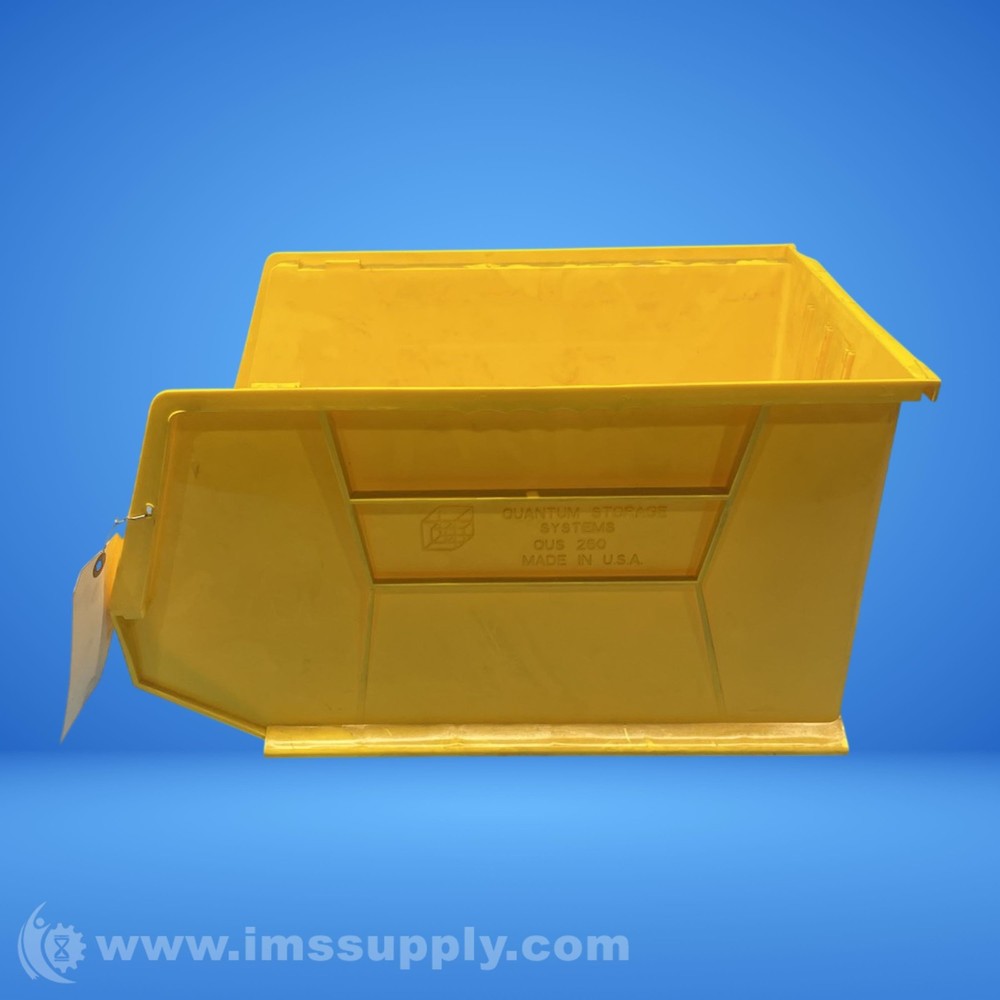 Quantum Storage Systems QUS 260 Ultra Stack and Hang Bin, Yellow USIP