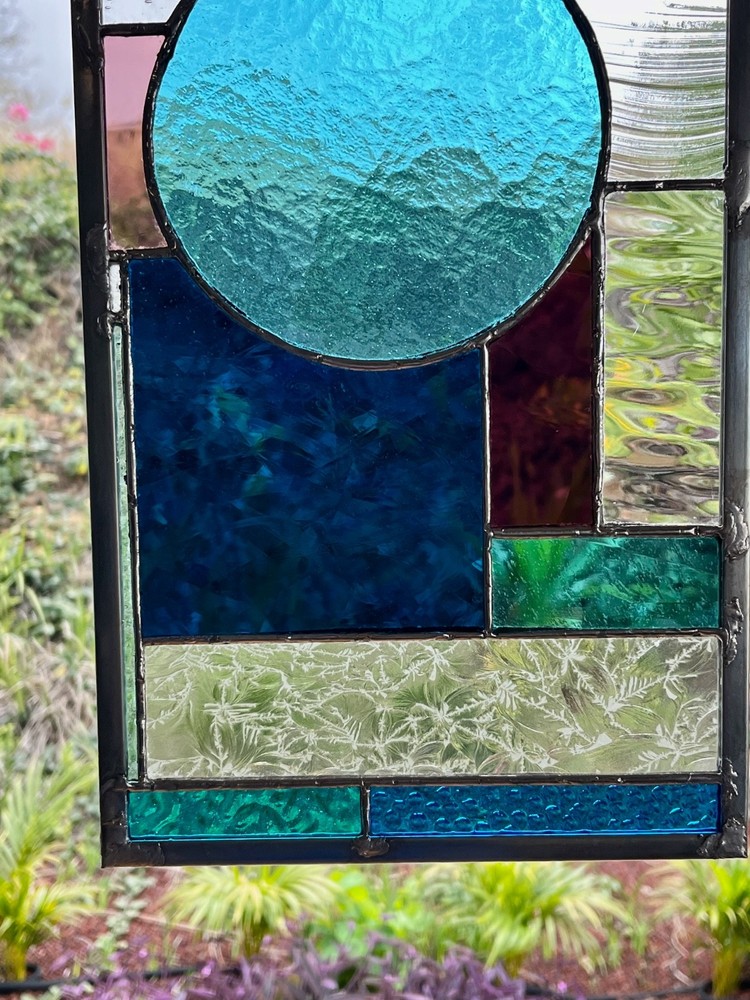 stained glass panel window