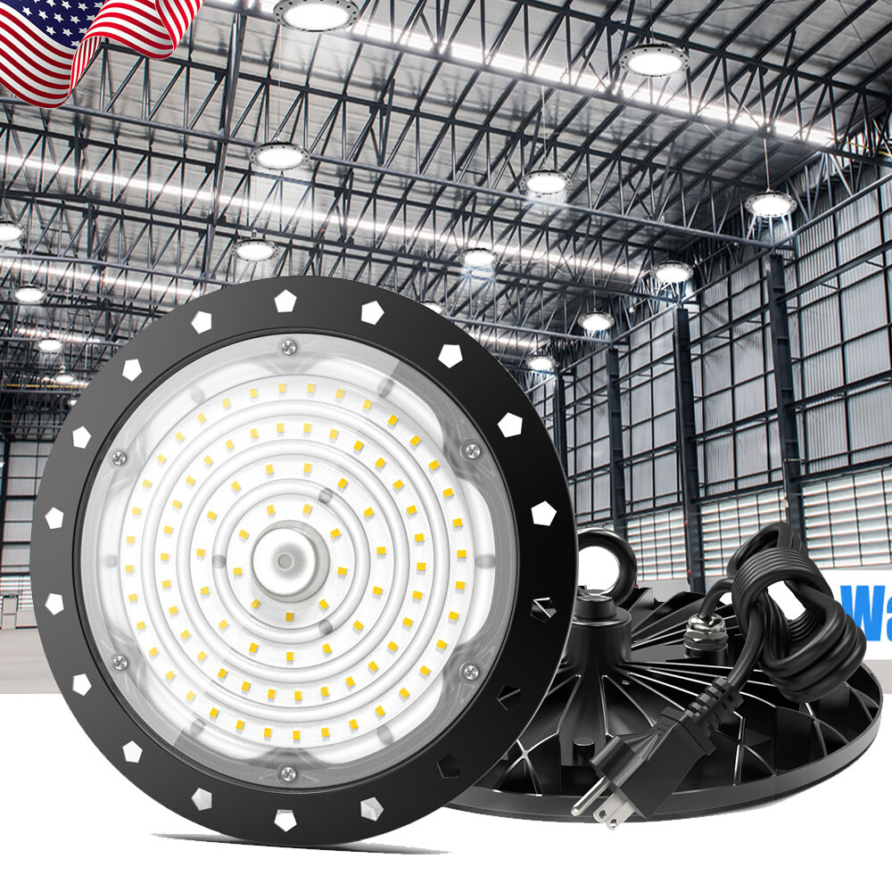 100W-300W UFO LED High Bay Light Industrial Factory Warehouse Shop Commercial