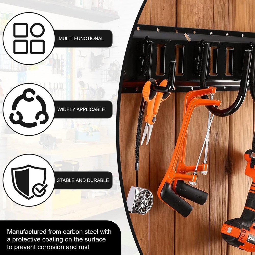 8 Pack E Track Hooks 2" and 4" E-Track J-Hooks with Spring Fitting Heavy Duty...