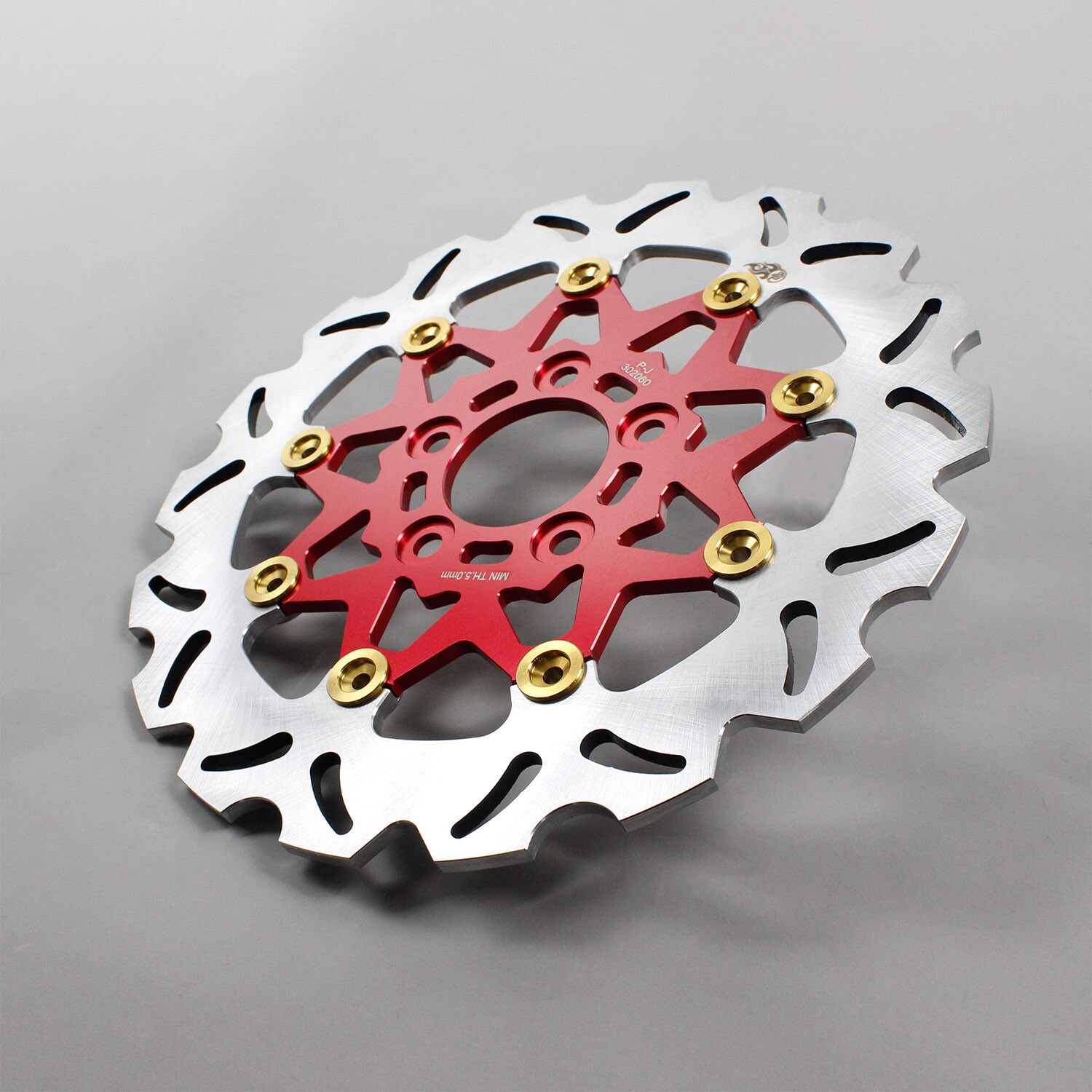 11.5" Red Floating Rear Brake Rotor Disc for Harley Softail Dyna Touring XL