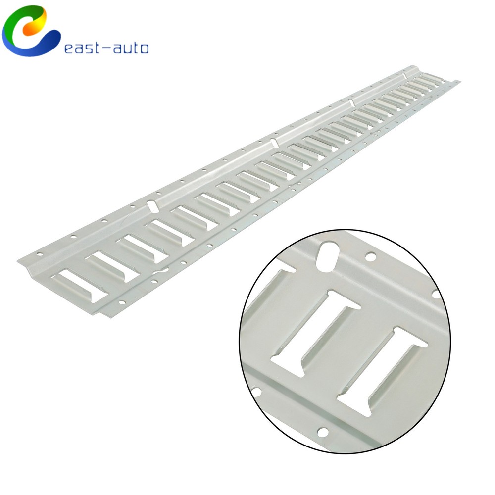 Galvanized Steel (4 Pack) 4' E Track Tie Down Rail Kit For Motorcycle Tie Downs