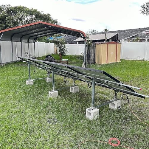 Adjustable Brace Fitting， Solar Panel Tilt Mounting Brackets for 1/2" Bolt 6PCS