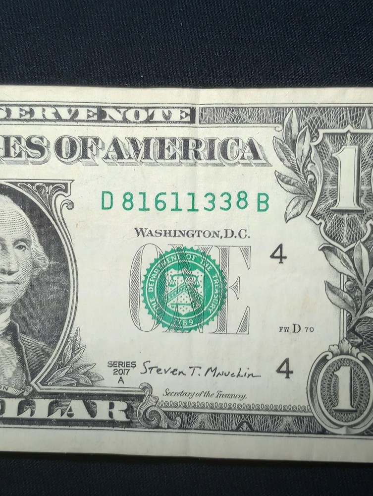 2017A $1 Note Double Gas Pump/ Odometer Error.         #513