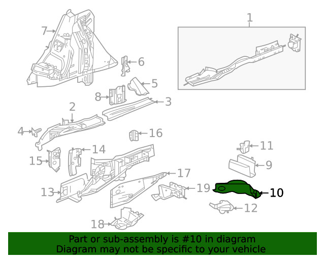 Genuine GM Extension 23371454