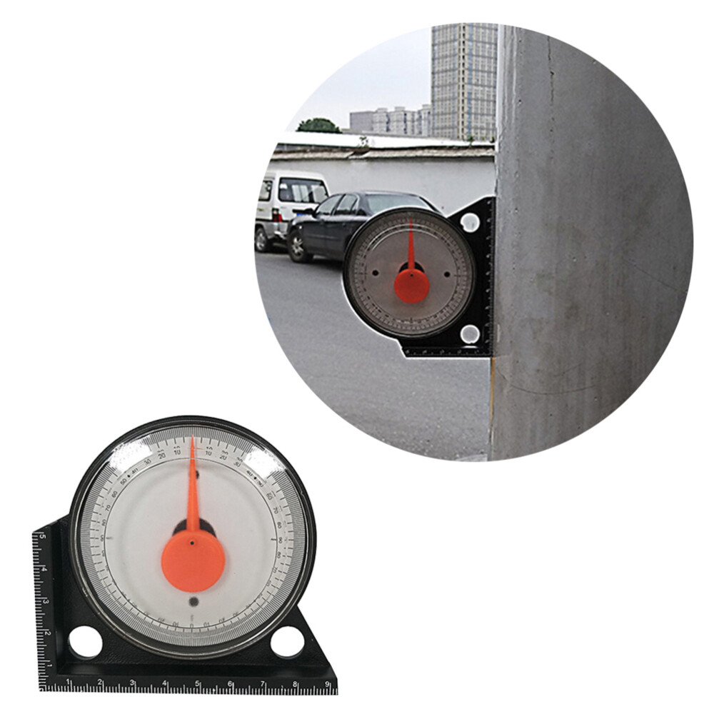 High Precision Pointer Type Inclinometer Inclination Box Goniometer Angle Meter