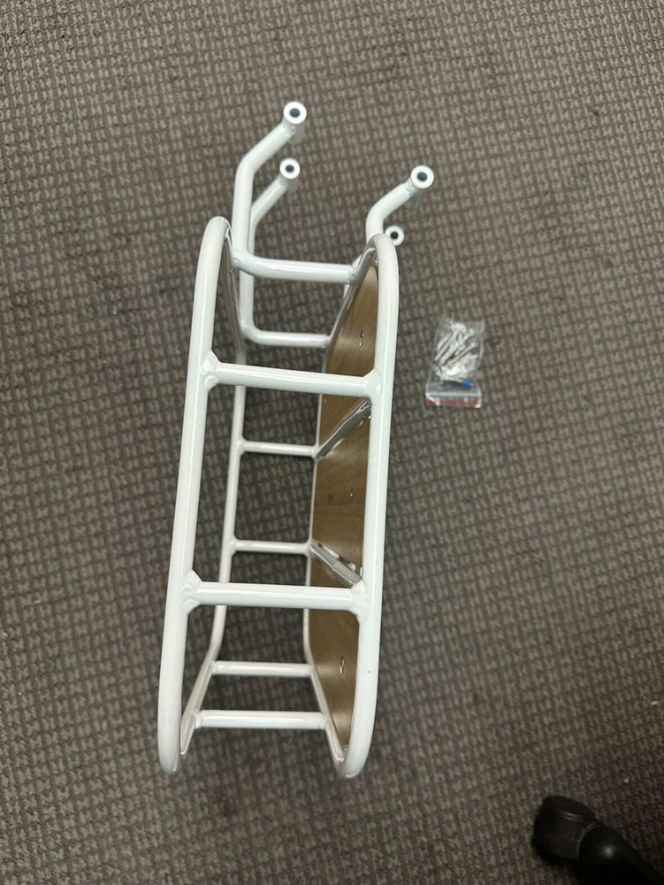 BLUEJAY BICYCLE FRONT BASKET- WHITE