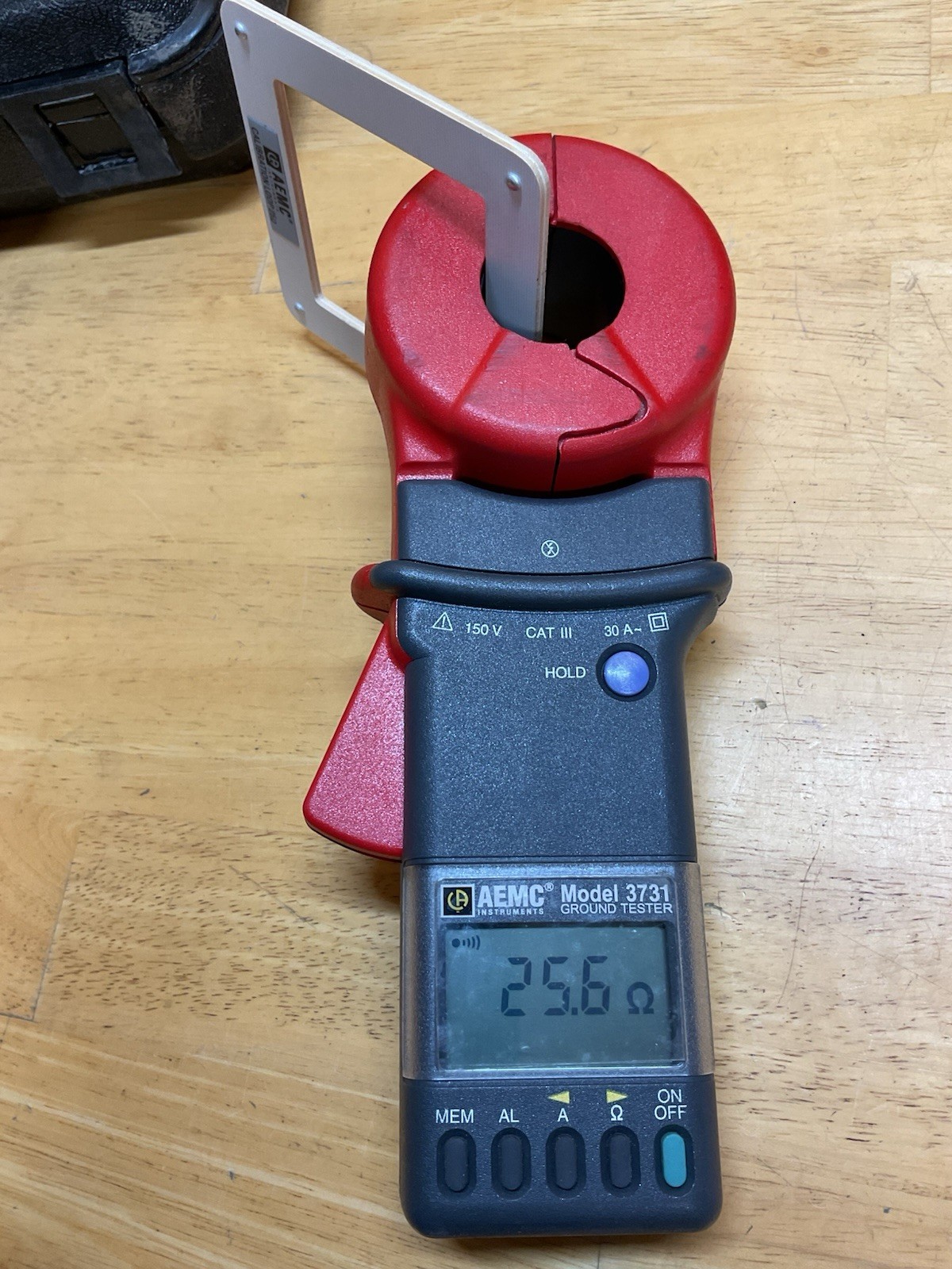 AEMC 3731 Clamp-On Ground Resistance Tester