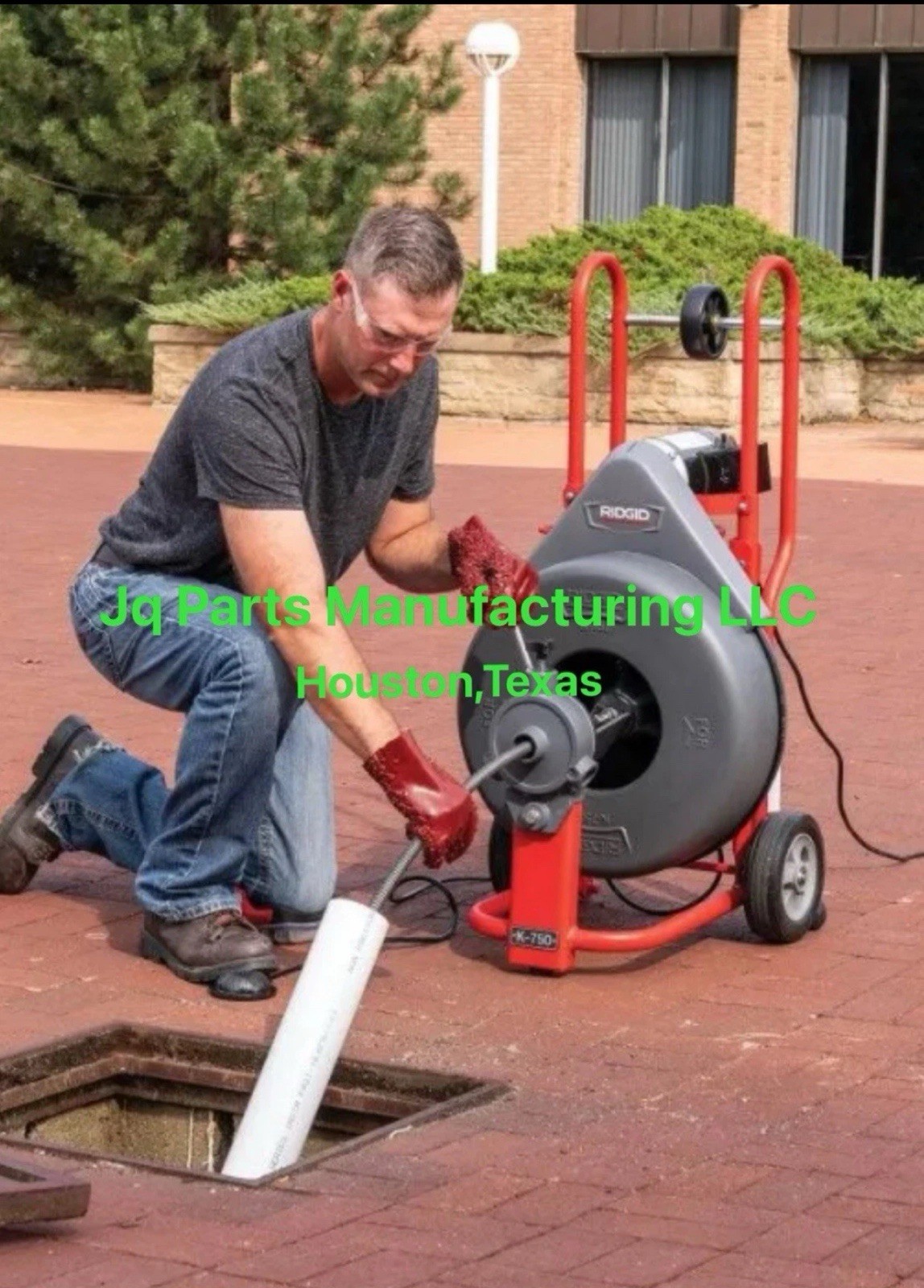 JQ Mfg. Chain Knocker for Ridgid K-750 & K-7500 5/8” & 3/4” Cables New Release