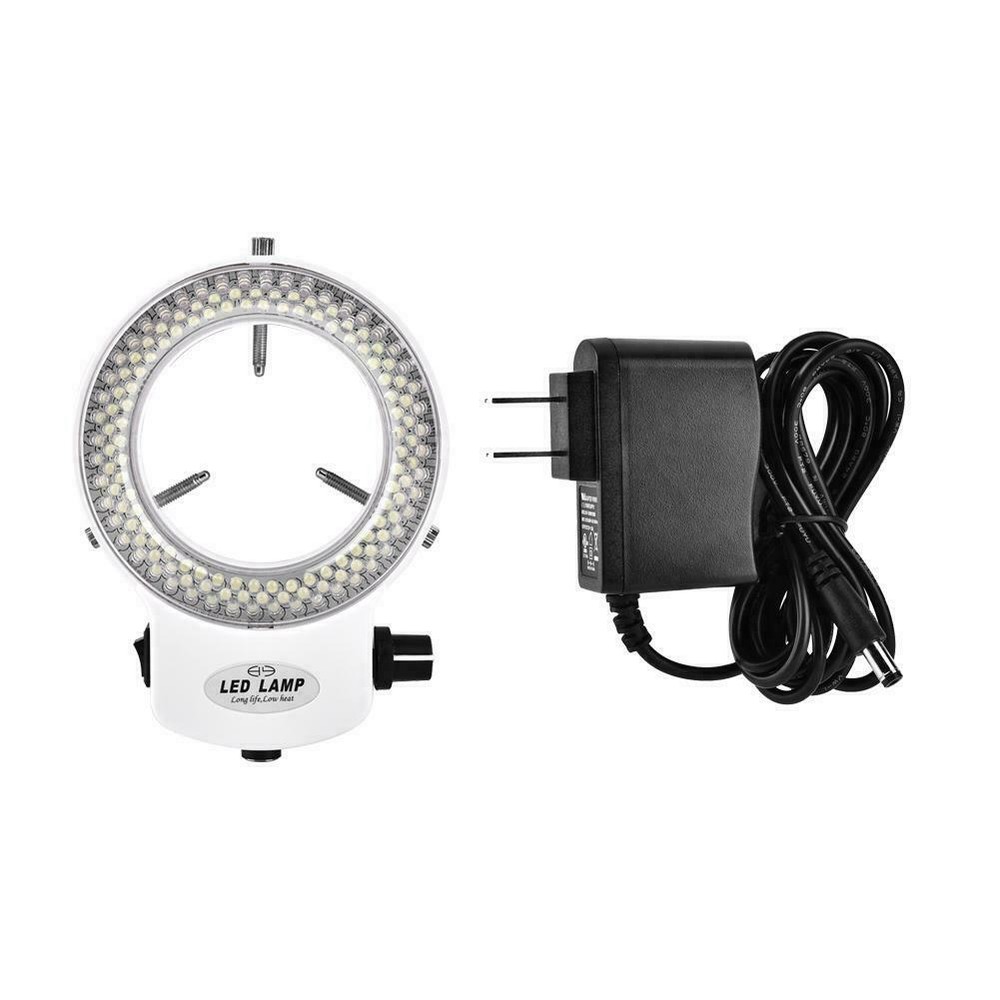 Microscope Camera 144 LED Beads Light Source Brightness Lamp Set