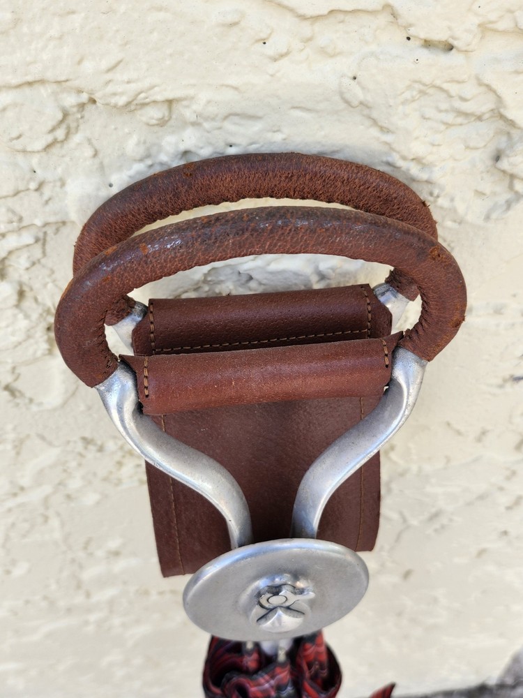 Golf Umbrella w/ Leather Seat