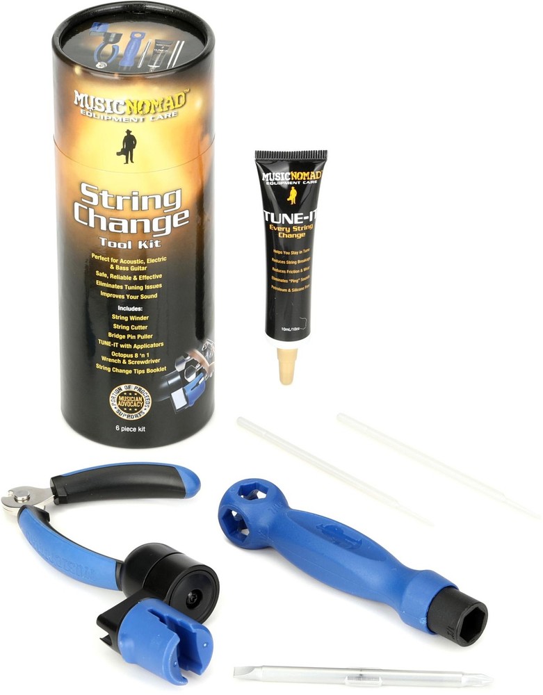MusicNomad String Change Tool Kit (2-pack) Bundle