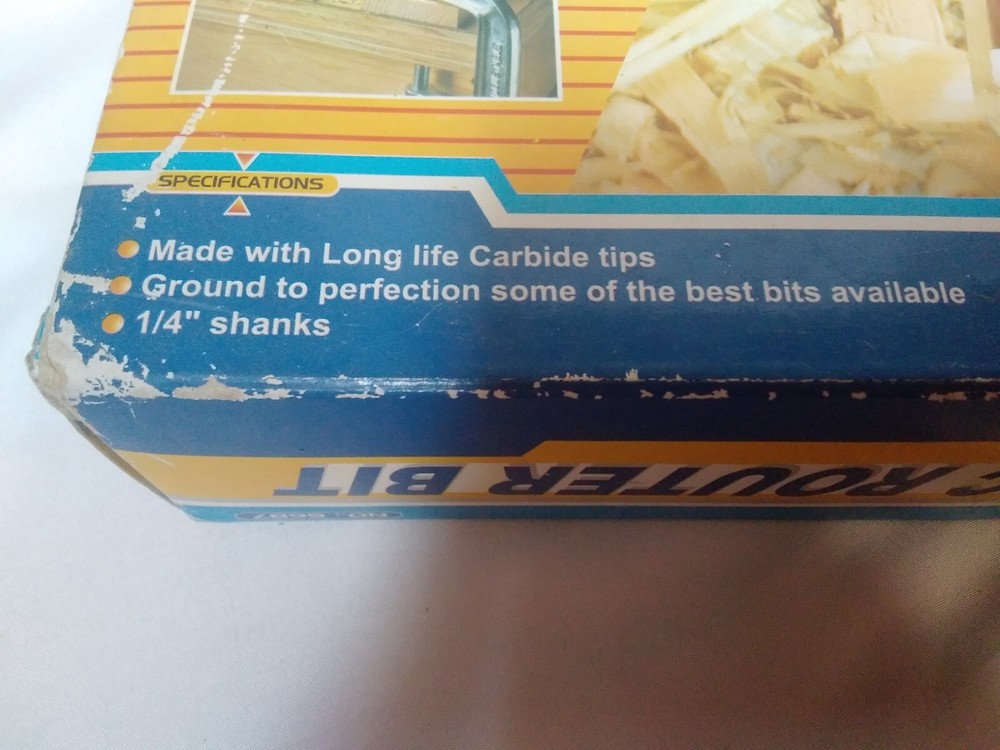 CUMMINS 20 PC CARBIDE TIP ROUTER BIT SET