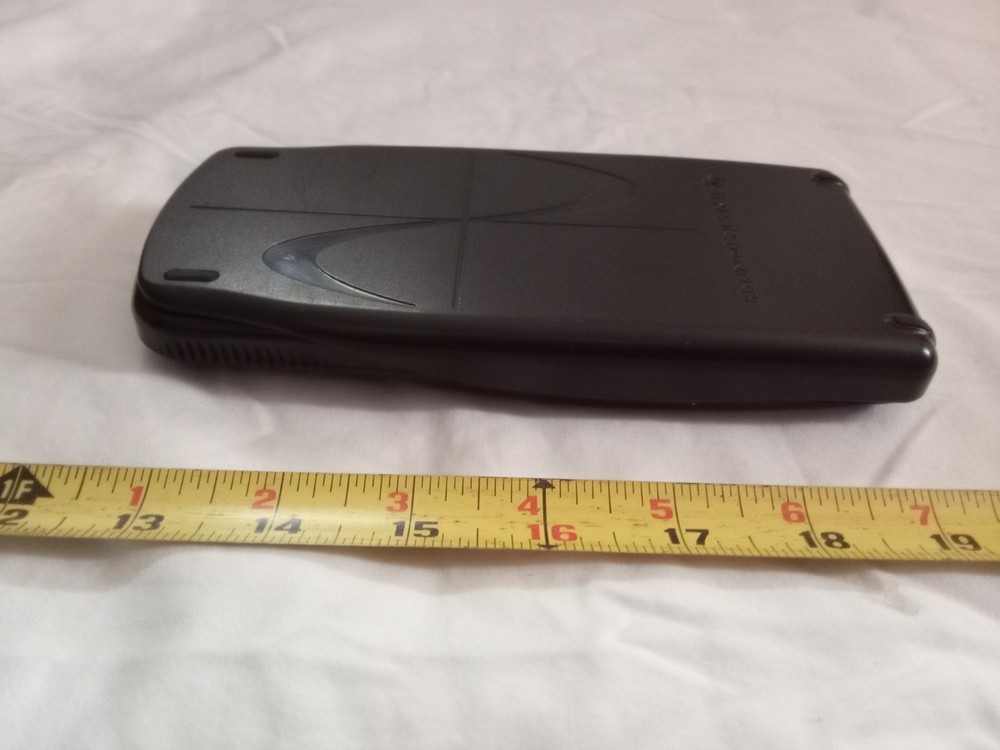 Texas Instruments TI-83 Plus Graphing Black Calculator With Cover unTested.