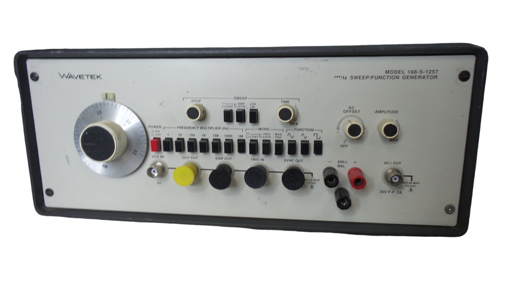 WAVETEK 188-S-1257 Sweep Function Generator - Free Shipping