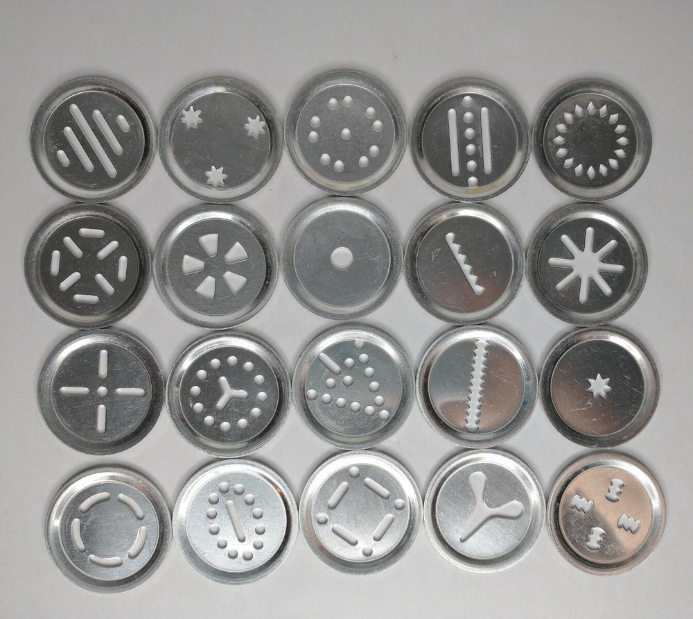 Shule Biscuits Cookie Dough Press Maker 20 Dials / Design Disks
