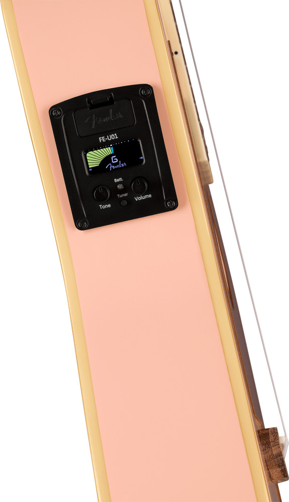 Fender Fullerton Jazzmaster Ukulele Shell Pink