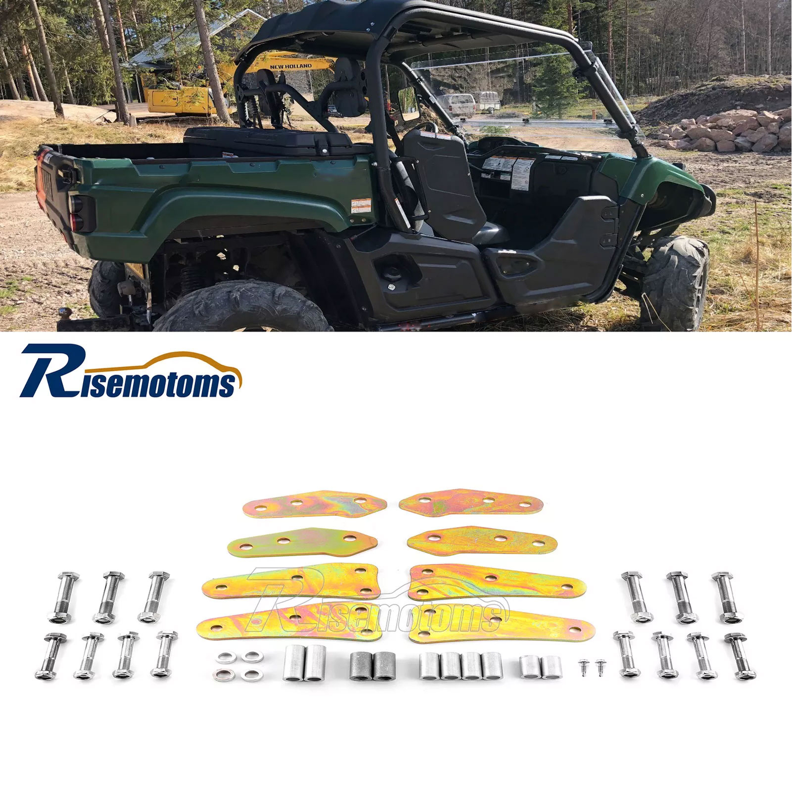2'' Steel Suspension Lift Kit For 14-20 Yamaha Viking 700 Runs up to 30" tires