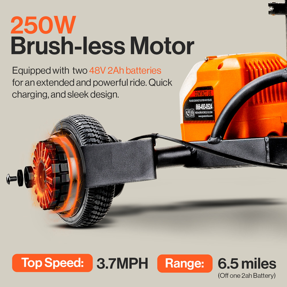 SuperHandy 4 Wheel Mobility Scooter – Lightweight