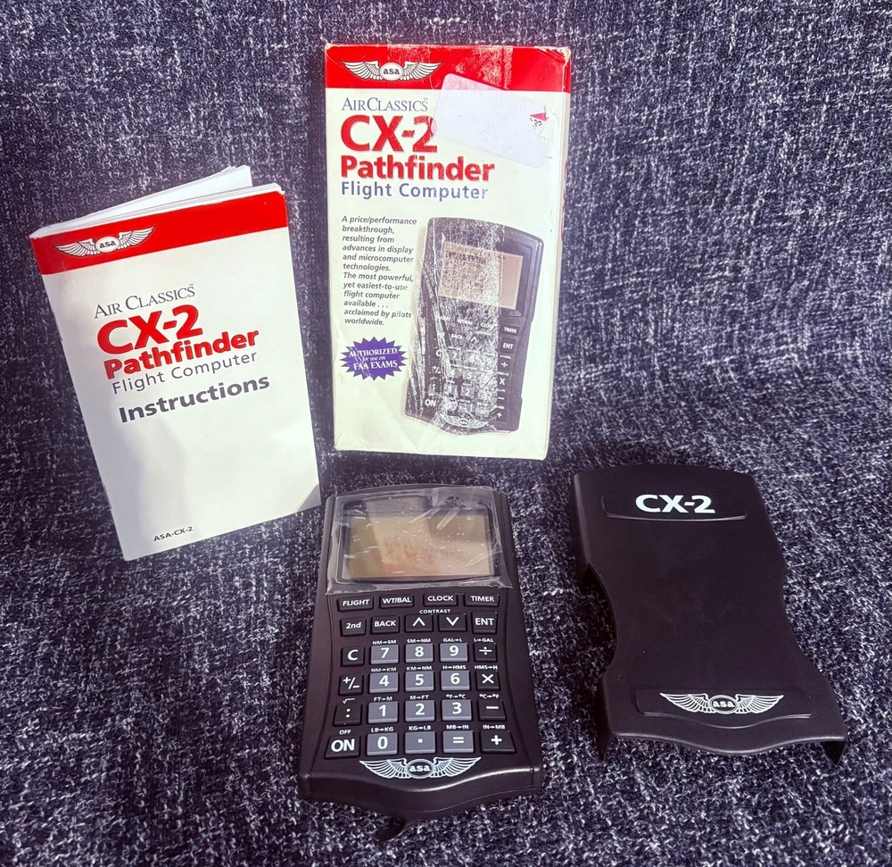 Vtg Air Classics ASA-CX2 Pathfinder Flight Planning Computer Original Packaging