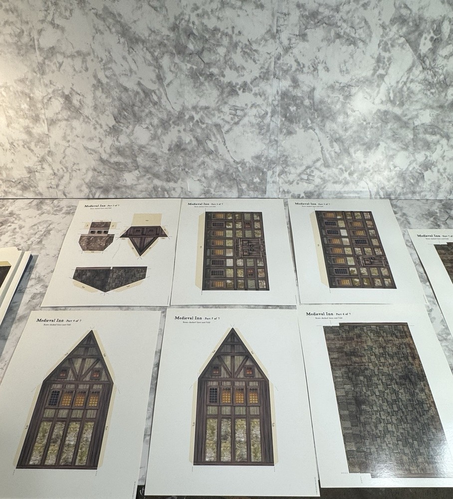 MAP FOLIO 3-D Dungeons & Dragons Adventure Module Accessory