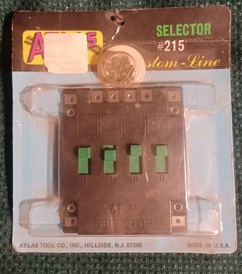 Atlas 215 HO Scale Selector Switch