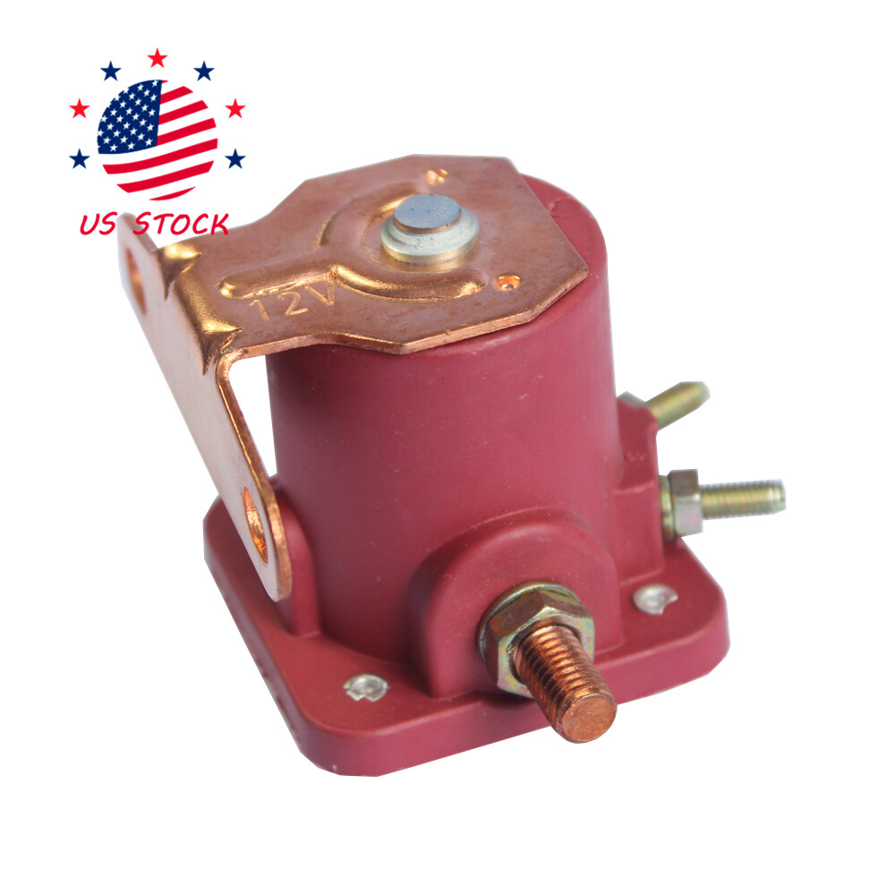12V Heavy Duty Solenoid Relay Red Fits For Ford Starter Car Truck SW3 SNL135