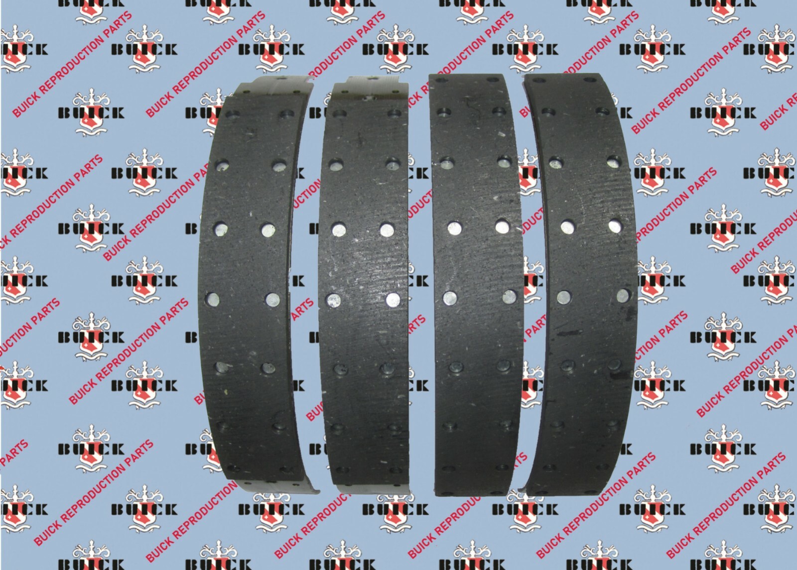 1940-1951 Buick Special & Super Brake Shoes, Hardware, Springs & Adjuster Kit