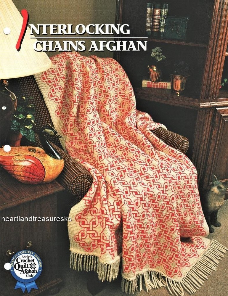 Interlocking Chains   Annie's Attic Crochet Pattern Leaflet