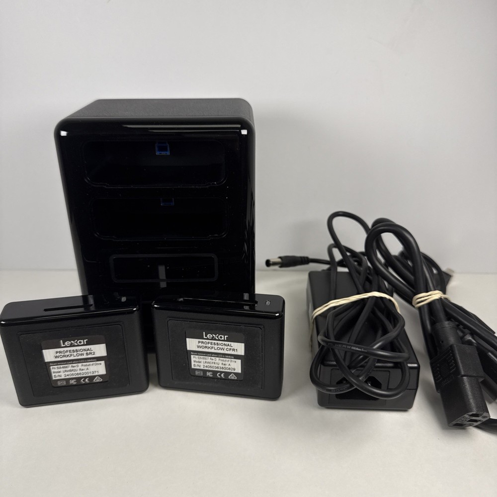 Lexar Professional Workflow HR2 Hub w/ cables