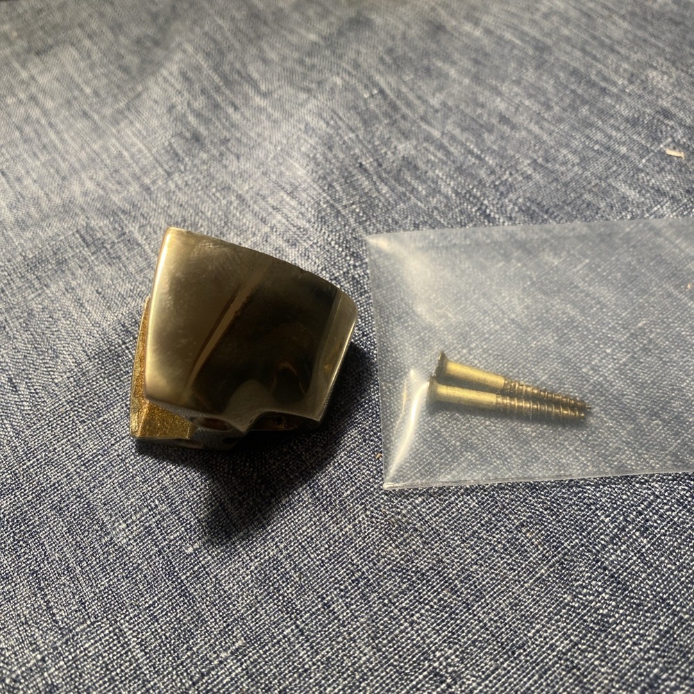 Brass Nose Cap From CVA Hawkins Muzzleloader With Screws