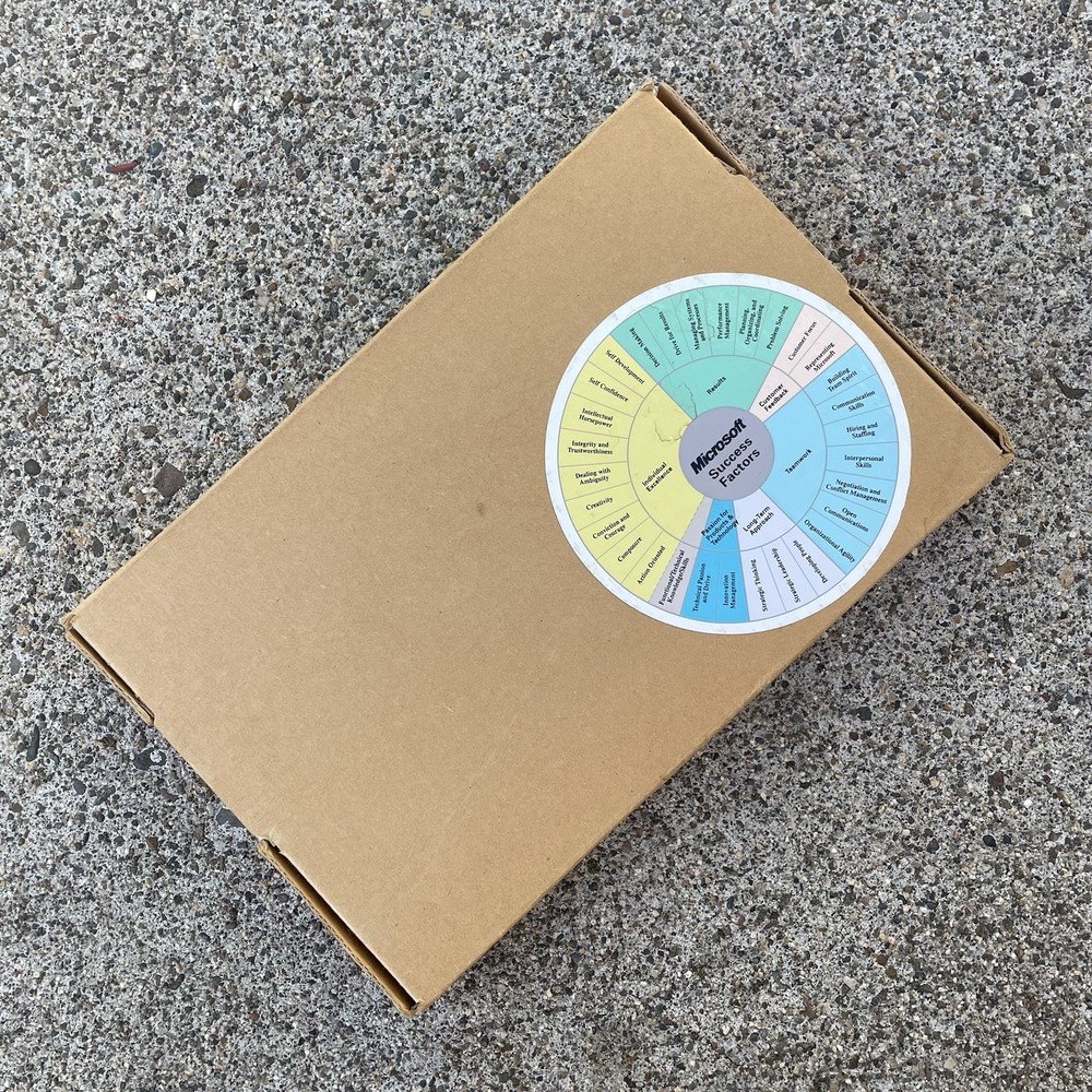 Vintage Microsoft Competency Toolkit Training Manual