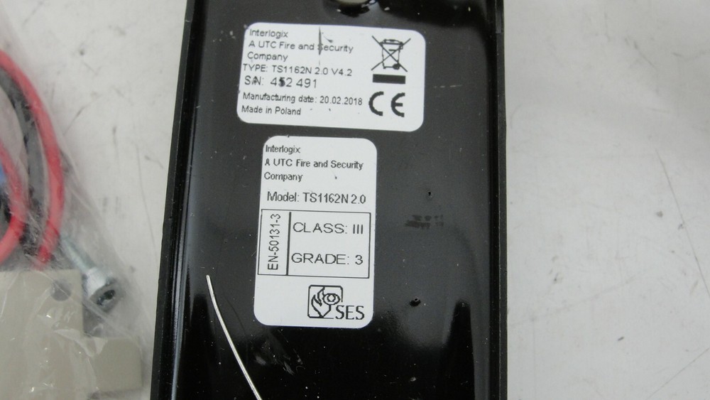 Interlogix TS1162N 3-LED Security Keypad Arming Station version 2.0 V4.2 new