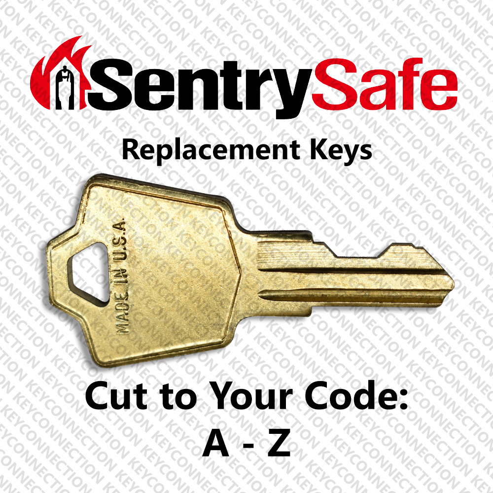 Sentry Replacement 1100 1150 1170 Safe Key Cut to Your Code A - Z