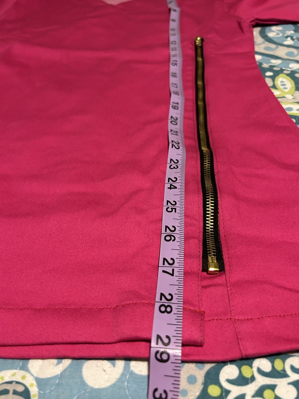 NWOT Audacity By Nurset Dark Pink Women’s 2pc Medical Surgical Scrub Set Sz XL