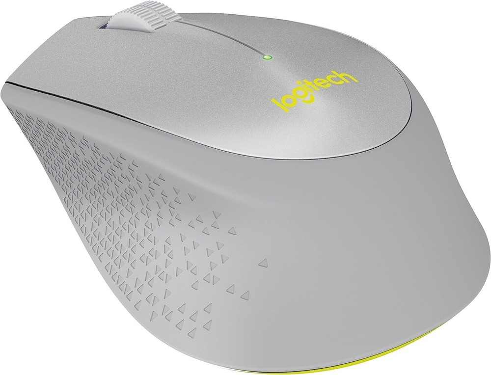 Logitech M330 SILENT PLUS Wireless Mouse with USB Nano Receiver Gray
