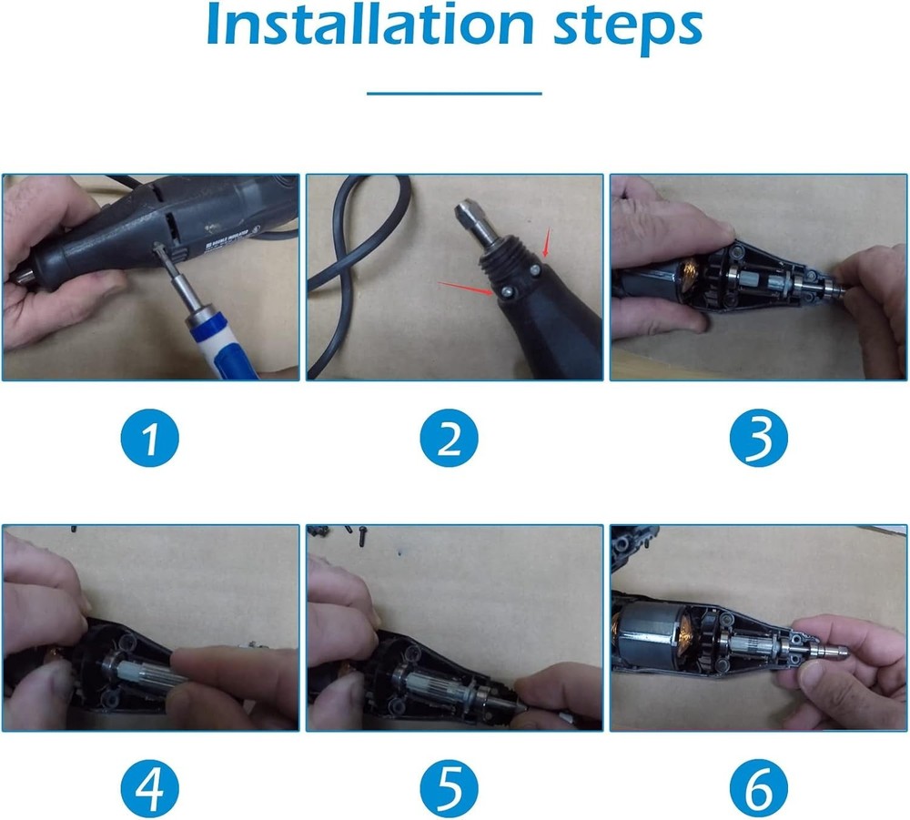 Replacement 395 Rotary Multi Tool Coupling Compatible with Dremel Parts, 4 Pack