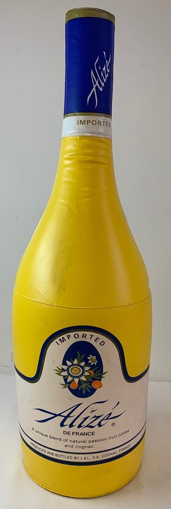 25 inch high ALIZE inflatable display bottle