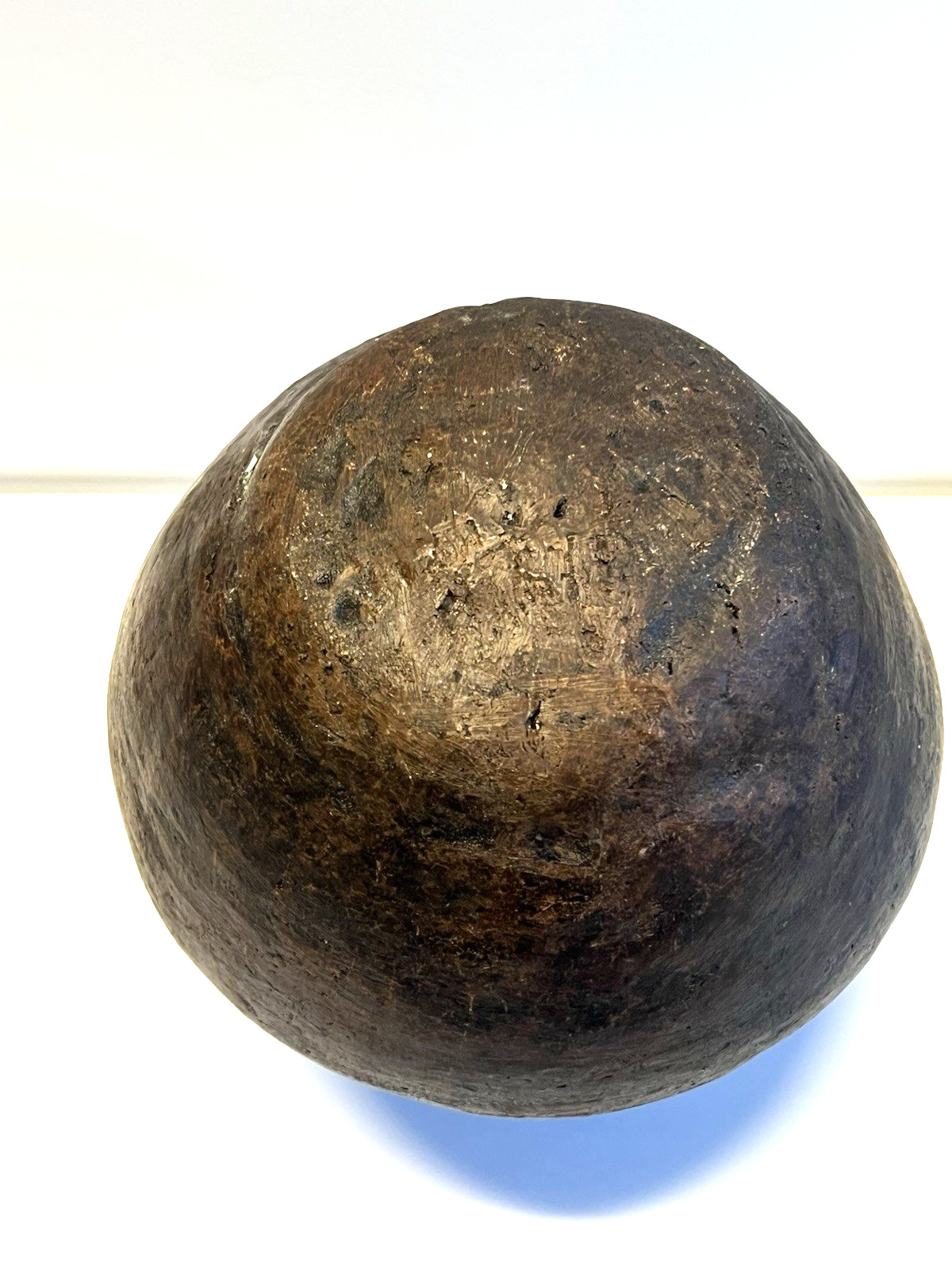 Antique Native American Indian Mississippian Era Olla Clay Pottery Jug;