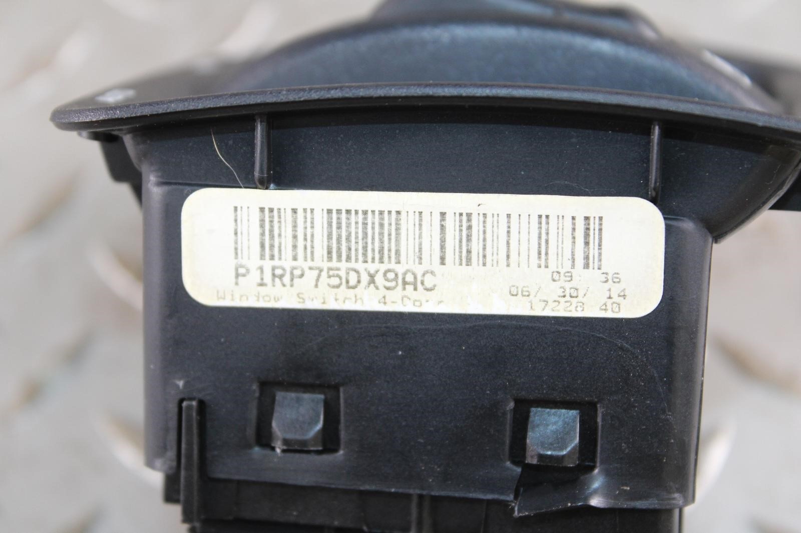 11-17 Wrangler Black Dashboard Power Window Control Switch OEM Factory OE WTY OE