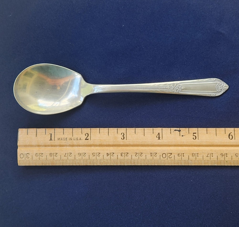 W M Rogers Cotillion Silver Sugar Spoon Replacement