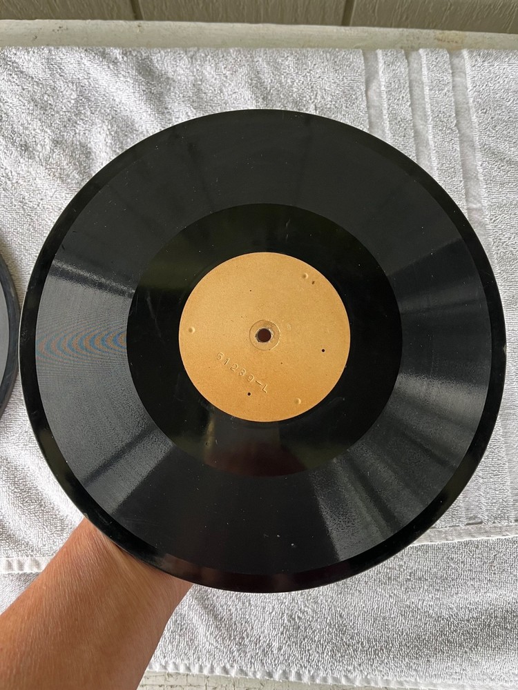 Edison Diamond Disc Records Pair