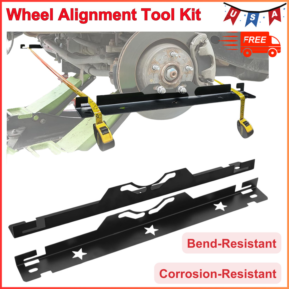 Wheel Alignment Tool Kit, Heavy Duty Toe Alignment Tool Universal Front End Tool